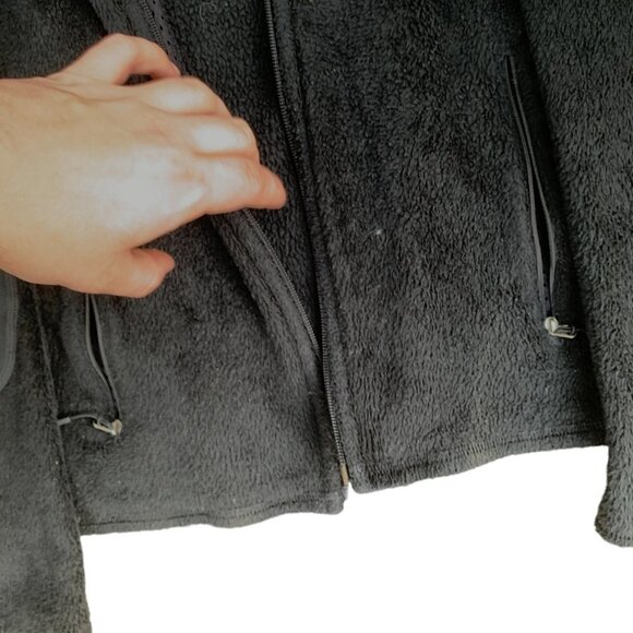 BUNDLE of 2 Patagonia Fleece Jacket Sweaters - Red and Black - BROKEN ZIPPERS - Picture 16 of 16